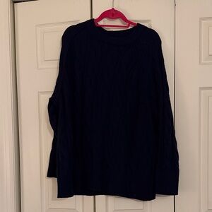 Aerie unREAL Cable Crew Sweater